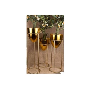 Macetas y jardineras de metal para decoración de jardín de alta calidad y juego de dos en todo el precio de venta Maceta de metal más vendida - Product Image 4