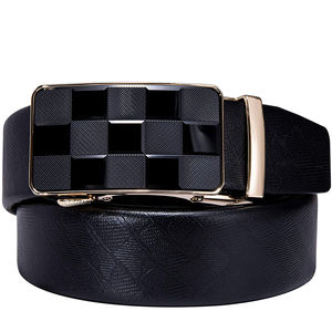 Conception spéciale à la mode ceinture en cuir ceinture en cuir fendu pour hommes Offre Spéciale nouvelle mode boucle en acier ceintures en cuir véritable - Product Image 2