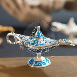 Metal Gifts And Crafts Aromatherapy Diffuser Wedding Ramadan <b>Table</b> <b>Decoration</b> <b>Accessories</b> Brass Incense Burner Engrave Designing - Product Image 3
