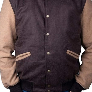High Street Men's Jackets From Pakistan Wholesale Custom Logo Your Own Design Men Wear Varsity Jacket - Product Image 3