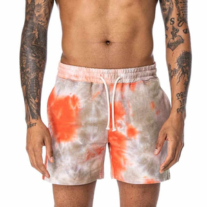 Pantalones cortos de gimnasio de Color Tie Dye personalizados de alta calidad, ropa impresa por sublimación personalizada, pantalones cortos informales de verano para hombres y mujeres - Product Image 1