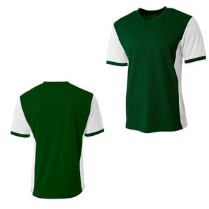 OEM Service New Sublimated Printed Soccer Jersey O-Neck Tela de alta calidad Top Trending Soccer Jersey - Product Image 5