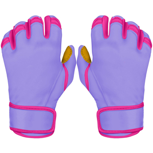 Design personnalisé Offre spéciale Gants de frappe de baseball Gants de baseball professionnels légers et unisexes antidérapants en cuir à la mode - Product Image 1