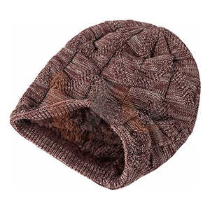 Gorro de Invierno Unisex de Jacquard de Alta Calidad, Cómodo, Cálido, Ideal para Viajes, 100% Acrílico, Tejido Común - Product Image 3