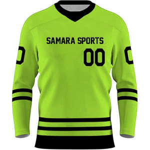 Prix d'usine séchage rapide Pakistan Sports Logo personnalisé Maillot de hockey en polyester durable Maillot de vêtements de sport sublimé bon marché - Product Image 1