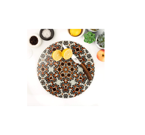 แผ่นรองแก้วทรงกลมพิมพ์ลาย MDF เครื่องครัวพิมพ์ลายล่าสุด - Product Image 6