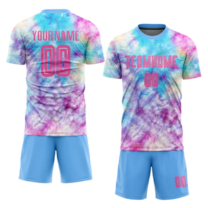 Ensemble d'uniformes de football personnalisés, maillot et short respirants pour l'entraînement en équipe, les matchs et les performances de compétition - Product Image 1