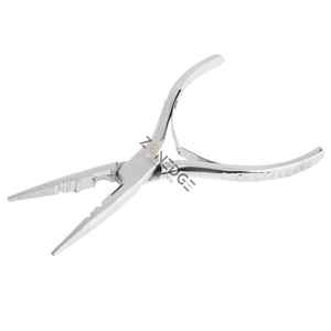 Pince d'extension de cheveux plus proche micro ouvreur en acier inoxydable la plus vendue pour la coiffure avec pointe droite par Zonedge - Product Image 4