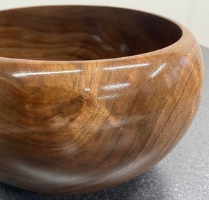 Bol en bois artisanal de qualité supérieure forme ronde pour salade fruits pâtes collations cuisine de ferme rustique bol de service décoratif - Product Image 4