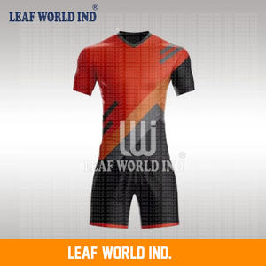 Maillot de football en polyester à col rond de haute qualité séchage rapide nom personnalisé impression saison d'hiver adultes hauts uniformes de football - Product Image 5