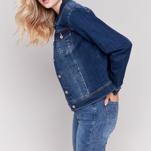 Nueva llegada chaquetas al por mayor nueva moda mujer ropa de invierno chaqueta de mezclilla de las mujeres chaquetas de mezclilla de las señoras al por mayor OEM - Product Image 3