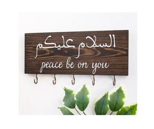 Porte-clés mural en acier inoxydable couleur or, design magnifique, porte-clés en forme de clé, à bon prix - Product Image 4