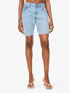 Short en denim élégant de qualité supérieure pour femmes, mode décontractée, style déchiré, look de petit ami fantastique pour la taille d'été - Product Image 3