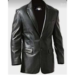 Chaqueta de Cuero de Oveja y Lona Unisex de Excelente Calidad, Impermeable por Delante, Duradera, para Invierno, Año Nuevo, Fiestas de Halloween, de Fábrica - Product Image 3