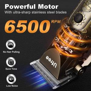 Kit de rasoir électrique sans fil pour homme, tondeuse de barbier, kit de coupe de cheveux, multi-styler pour le toilettage et la coupe de la barbe - Product Image 4