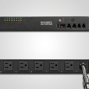 PDU แบบ Neutral Switched 115V 30A NEMA 5-15/20R พร้อมระบบตรวจสอบพลังงาน ควบคุมผ่านเว็บ SNMP - Product Image 1