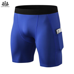 Compression Base <b>Layer</b> Shorts for Men | Elastic Waist <b>Mid</b>-Rise Sporty Gym Training Shorts | Quick Dry & Breathable OEM Factory - Product Image 4