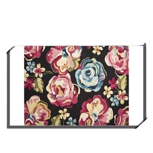 Meilleure vente de tapis et ensembles à haute pile brodés de roses naturelles de qualité supérieure tissés à la main pour un usage domestique pour l'exportation - Product Image 1