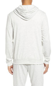 Sudadera con Capucha de Algodón Combinado de Marca Propia, Sudadera Extra Grande de Felpa, Sudadera Personalizada para Hombre - Product Image 2