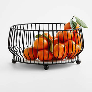 Ustensiles de cuisine design les plus vendus panier en fil métallique de stockage de légumes panier en métal pour ustensiles de cuisine personnalisés pour hôtel/maison - Product Image 4