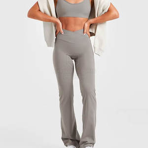 Pantalones Deportivos de Invierno para Mujer, de Secado Rápido, Transpirables, Ecológicos, de Spandex/Nailon, Alta Calidad, al por Mayor - Product Image 4