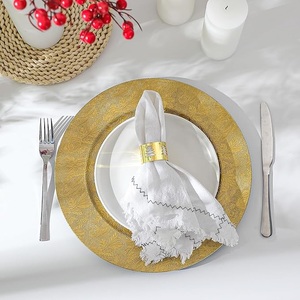 Placas de cargador de Metal galvanizado de plata rústica de granja moderna cena duradera boda fiesta cumpleaños otras ocasiones regalos para el hogar - Product Image 3