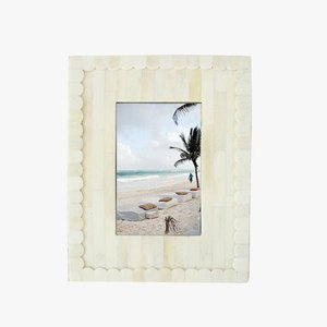 Cadre photo incrusté d'os de taille personnalisable le plus vendu cadre photo à prix bon marché avec emballage pour accessoires - Product Image 2