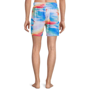 Shorts de Baño Ligeros para Hombre, Uso Casual al Aire Libre, con Impresión por Sublimación, Tejido de Lona Transpirable y de Secado Rápido, Color Sólido - Product Image 2