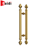 Manija de Puerta de Acero Inoxidable 304 Guidi, Herraje Arquitectónico, Estilo Europeo, Fabricante OEM para Puertas Comerciales
