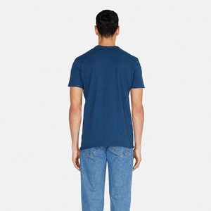 T-shirts personnalisés pour hommes en gros, 100 % coton, respirants, séchage rapide, anti-rétrécissement, manches courtes, épaules tombantes, fournisseur Bangladesh - Product Image 3