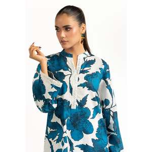 Ensemble coordonné en coton à rayures verticales imprimées, tenue décontractée 2 pièces pour le printemps/été, taille XS - IPST-44466 - Product Image 3