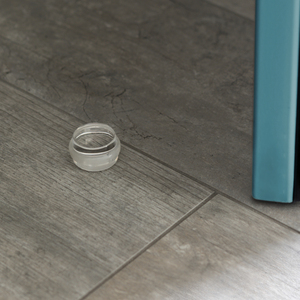 Confezione da 6 porta adesiva cilindrica in plastica trasparente ferma la categoria di prodotto - Product Image 4