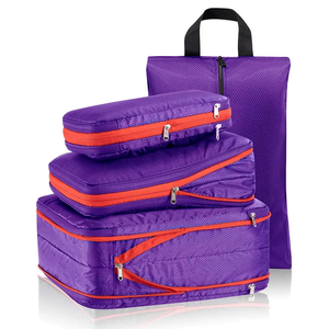 Ensemble de fermeture éclair personnalisé le plus vendu sac organisateur de voyage célèbre de luxe unique pour les bagages - Product Image 1