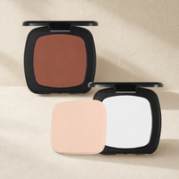 Bedak padat make up wajah profesional, Bedak Concealer lembut Mineral kaya harga pabrik kosmetik