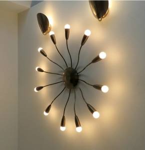 Latón doce luces de pared luz de techo pared decorativa hecha a mano Nuevo Mejor Diseño Interior hogar sala de estar pared uso decorativo - Product Image 3