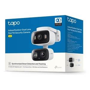 Caméra vidéo réseau TC34 à double objectif Pan&Tilt blanche 2K 1440p QHD Sorveglianza - Product Image 2