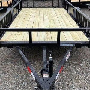 Top Premium Utility <b>Trailer</b> 5 x 12 Landscape Utility <b>Trailer</b> 3K High Sides Fast and Reliable Delivery - Product Image 1