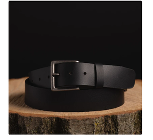 Premium QualityClassic <b>Black</b> Casual HANDCRAFTED 100% FULL GRAIN Leather <b>Belt</b> Made in India Full Grain Brown Leather <b>Belt</b> - Product Image 2