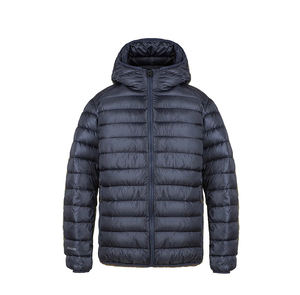 Veste rembourrée d'hiver décontractée de haute qualité Streetwear bouffant avec décoration en fourrure col à capuche Logo personnalisé - Product Image 4