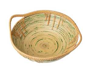 2025 fabriqué au Vietnam ensemble de saladiers ronds en fibre de bambou de fruits de riz biodégradables naturels - Product Image 1