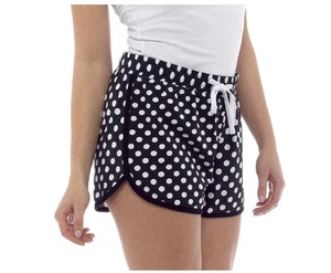 กางเกงขาสั้นผ้าฝ้ายพิมพ์ลายสำหรับผู้หญิงกางเกงว่ายน้ำชายหาดฟิตเนสยิมสตรีท RRI-WS-12ได้ตามต้องการ - Product Image 6