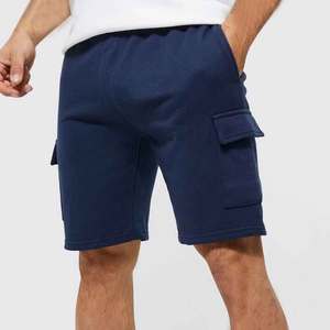 Mens Fleece <b>cargo</b> <b>Shorts</b> Sweat pants Summer Jogger Plain Jersey Jogging <b>shorts</b> Zip Pocket New lightweight fashion <b>shorts</b> - Product Image 1
