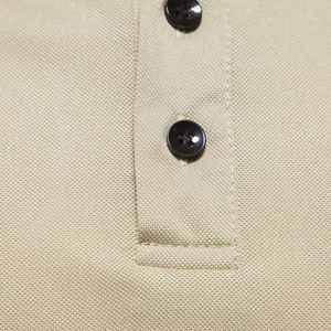 Polo personalizado para hombre de manga corta de algodón duradero bordado cómodo uniforme de trabajo ideal para uso en equipo y negocios - Product Image 4