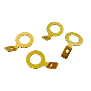 SPADE-shaped nối Mũi Điện địa chỉ liên lạc liên hệ với vật liệu Brass thiết bị đầu cuối bảng điện Brass phần uốn thiết bị đầu cuối - Product Image 4