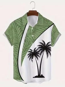 <b>Men's</b> Plus Size Cotton Printed <b>Hawaiian</b> Short sleeved <b>Shirt</b> <b>men's</b> <b>shirts</b> Streetwear Good Quality Vacation - Product Image 6