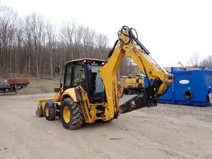 รถตักล้อยาง CAT รุ่น 420F เครื่องยนต์ดีเซล ขับเคลื่อน 4 ล้อ รถตักหน้าขุดดินดีเซล อุปกรณ์ก่อสร้าง - Product Image 5