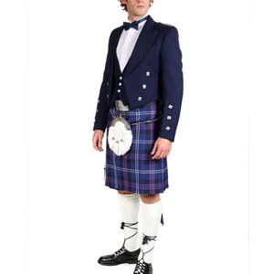 Chaqueta Prince Charlie para hombre de invierno formal de color personalizado 100% lana hecha - Product Image 2