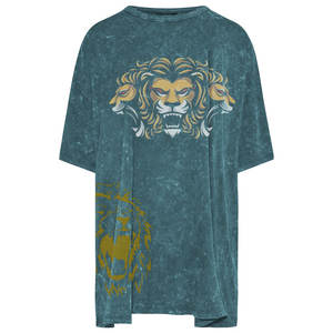 Camiseta de algodón Hip Hop de primera calidad, venta al por mayor, ropa de peso pesado, camiseta informal de gran tamaño para hombres - Product Image 4