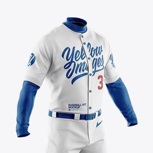 Vente en gros de maillot de baseball de haute qualité avec logo d'équipe personnalisé entièrement imprimé par sublimation respirant à séchage rapide 100% vêtements de softball - Product Image 3