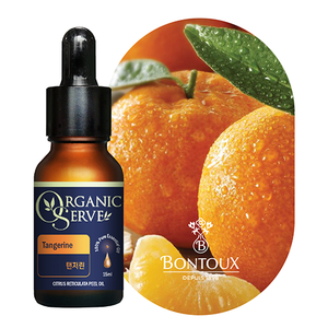 Huile essentielle de mandarine biologique Bontoux 15 ml - Extrait de peau hydratant - Product Image 1